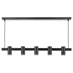 IKEA KRANSALG(005.399.72) подвесной светильник/5 лампочек, черный