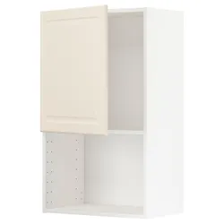 IKEA METOD (094.638.16) мікрохвильова шафа, білий / Bodbyn крем