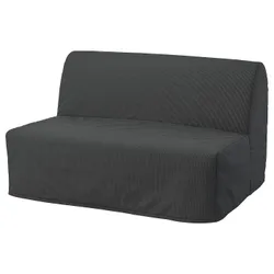 IKEA LYCKSELE HÅVET(893.871.40) 2-місний розкладний диван, Vansbro темно-сірий