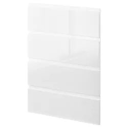 IKEA METOD(894.500.37) 4 передні панелі для посудомийної машини, Voxtorp високий глянець/білий