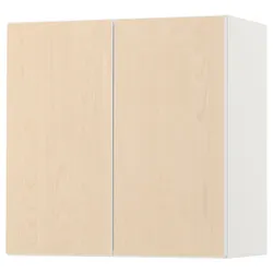 IKEA SMÅSTAD (193.899.58) Стенной шкаф, белая береза / с 1 полкой