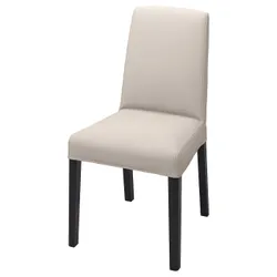 IKEA BERGMUND(293.880.67) стілець, чорний / бежевий Hallarp