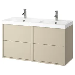 IKEA HAVBÄCK / ORRSJÖN(295.285.34) шафа для умивальника/умивальник/змішувачі, бежевий