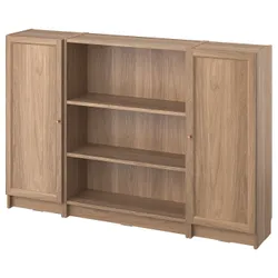 IKEA BILLY / OXBERG(194.835.93) комбінація полиць із дверцятами, імітація дуб