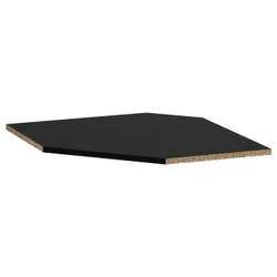IKEA UTRUSTA(505.917.88) Угловая настенная полка, черный серый