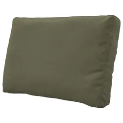 IKEA FRÖSÖN/DUVHOLMEN (094.127.75) подушка спинки снаружи, темный бежево-зеленый