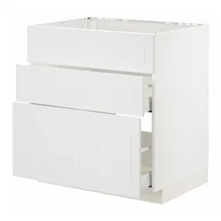 IKEA METOD / MAXIMERA(694.094.83) одна штука от злотых + 3 штуки / 2 штуки, белый / Стенсунд белый