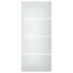 IKEA SVARTISDAL(604.735.72) 4 панелі для коробки розсувних дверей, імітація білого паперу