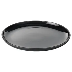 IKEA GLADELIG(105.970.23) тарелка, темно -серый