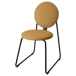 IKEA MÅNHULT(005.470.62) стілець, чорний/Хакебо медово-коричневий