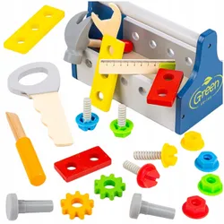KINDERPLAY GREEN SERIES-ДЕРЕВ'ЯНИЙ ЯЩИК ДЛЯ ІНСТРУМЕНТІВ-GS4697