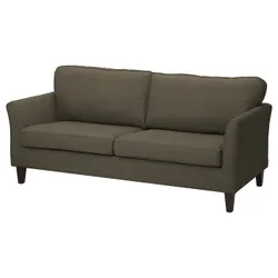 IKEA EKHOLMA(895.799.50) 3-го списка диван, Серый чехол