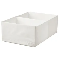 IKEA STUK (904.744.43) коробка с отделениями, белый