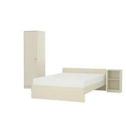 IKEA GURSKEN (694.171.62) комплект мебели для спальни 3 шт., светло-бежевый