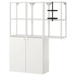 IKEA ENHET(093.314.54) сочетание настенного хранения, белый