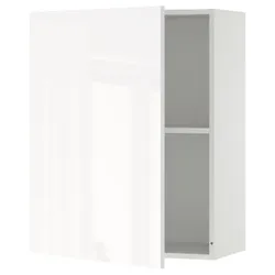 IKEA KNOXHULT(604.963.09) навісна шафа з дверцятами, глянцевий білий