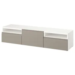 IKEA BESTÅ(095.689.22) Телевізійна шафа, Білий/Hammarsmed Beige