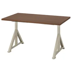 IKEA IDÅSEN(392.810.18) стол письменный, коричневый / бежевый