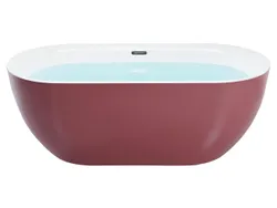 Отдельностоящая ванна 170 x 80 см красная CARRERA
