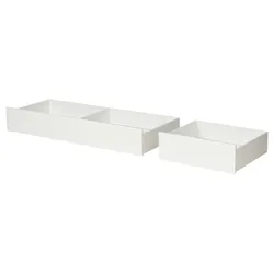 IKEA VIHALS(305.951.17) Контейнер для постільної білизни, 2 шт., білий