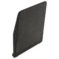 IKEA VITTSKÄR(305.755.48) модульна спинка дивана, зовнішня, техноротанг зовні/темно-сірий