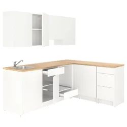 IKEA KNOXHULT(194.045.53) кутова кухня, білий