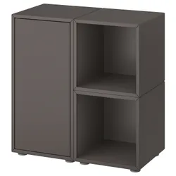 IKEA EKET(194.944.69) комбинация шкафов с ножками, темно-серый