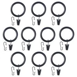 IKEA Гардинные кольца с зажимом и крючком SYRLIG (ИКЕА СИРЛИГ) 802.240.96