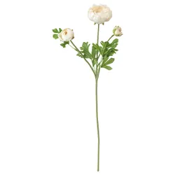 IKEA SMYCKA (203.357.14) штучна квітка, Лютик / білий