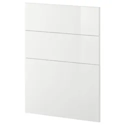 IKEA METOD(094.498.92) 3 фронта посудомоечной машины, Рингхульт белый