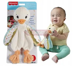 Мягкая игрушка Fisher Price Sensory Goose для детей старше 3 месяцев, артикул HRB16.