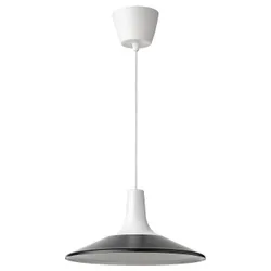 IKEA FYRTIOFYRA(505.272.69) подвесная лампа, белый черный