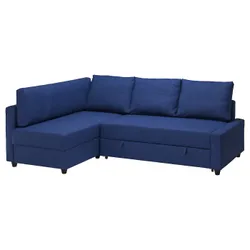 IKEA FRIHETEN / KLAGSHAMN (494.443.26) кутовий диван з функцією сну, Скіфтебо блакитний