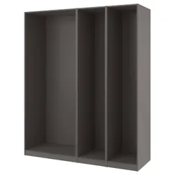 IKEA PAX(894.321.85) 3 рами шафи, темно-сірий