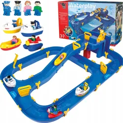 ВЕЛИКА ВОДНА ТРЕК WATERPLAY NIAGARA WATER FUN 4 ФІГУРКИ ЧОВНИ 41 EL