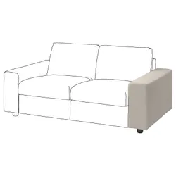 IKEA VIMLE (494.091.20) Підлокітник, з широкими підлокітниками / Gunnared beige