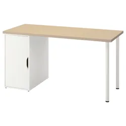 IKEA MÅLSKYTT / ALEX(895.216.76) письмовий стіл, береза/біл
