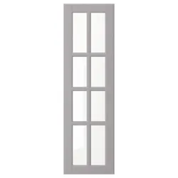 IKEA BODBYN (104.850.30) Скляні двері, сірий