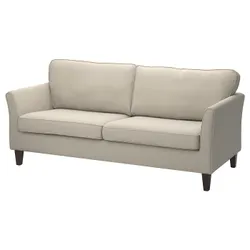 IKEA EKHOLMA(795.355.94) 3-го списка диван, Бежевый хакебо