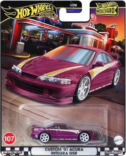 Hot Wheels Premium Boulevard #107 Acura Integra GSR HRT77