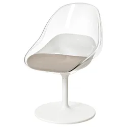 IKEA BALTSAR(105.115.38) вращающийся стул, белый