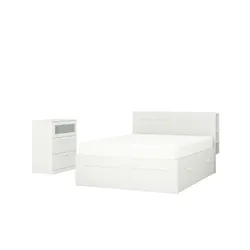 IKEA BRIMNES (094.879.02) меблі для спальні, комплект 2 шт., білий