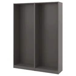 IKEA PAX(294.321.74) 2 рами шафи, темно-сірий