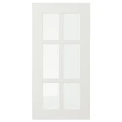 IKEA STENSUND Стеклянная дверь, белый (804.505.84)