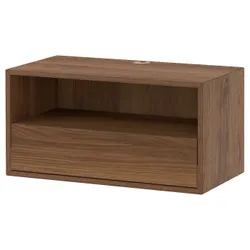 IKEA EKET(005.764.79) Полка для СМИ, Браун/грецкий орех