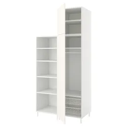 IKEA PLATSA(294.243.48) Шафа / 2 двері, білий / Фоннес білий