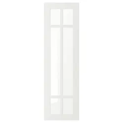 IKEA STENSUND Скляні двері, білий (004.505.83)