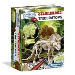 Науково-цікаві скам'янілості трицератопса, флуоресцентні, 60892