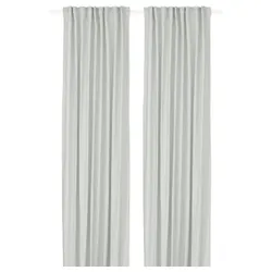 IKEA GINSTMOTT(605.971.67) Завіса, 2 шт., білий/на стрічці
