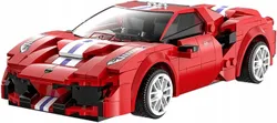 Конструктор автомобіль з дистанційним керуванням червоний 488 Race Car 306 деталей